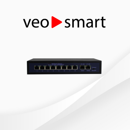 8-PORT POE SWITCH