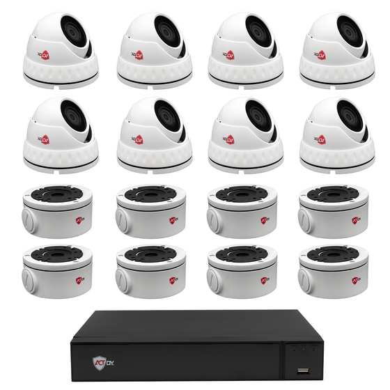 8 Cameras and DVR Kit